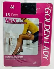 Golden Lady collant voile couleur fumée 15 deniers femme taille 1