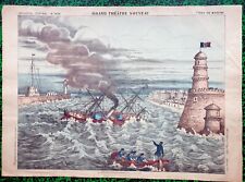  XIX ème - Rare Planche