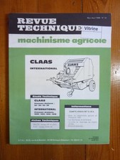 34 44 62 85 Revue Technique Agricole IH Etat - Bon Etat Occasion
