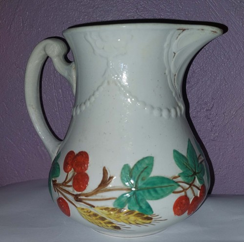 Pichet faience choisy roi - faience,
