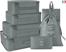 KTMOUW Organisateur de Voyage Sac Rangement de Valise Différents Cube de Voyage 