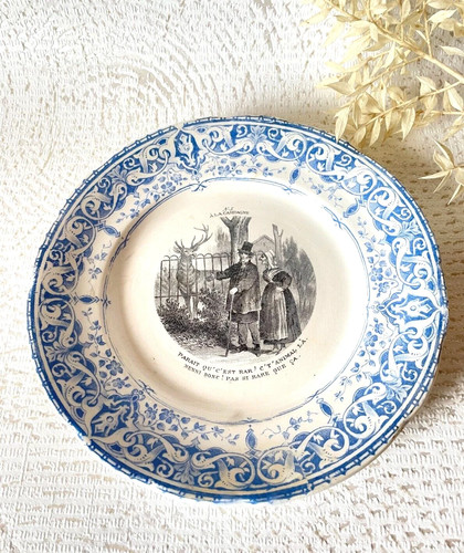 Assiette parlante - 💠,