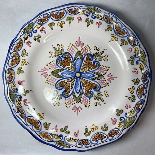 Assiette décorative - , à