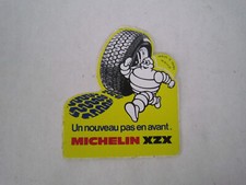 AUTOCOLLANT STICKERS VINTAGE MICHELIN XZX UN NOUVEAU PAS EN AVANT