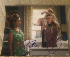 JODIE SWEETIN+ ANDREA BARBER SIGNED 8X10 PHOTO FULL HOUSE W/COA+PROOF RARE WOW