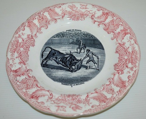 Assiette gien porcelaine - gien,