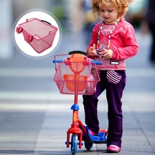 Panier avant de vélo : Panier de vélo en fil métallique pour garçons