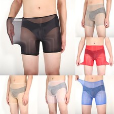 Boxer sexy homme transparent