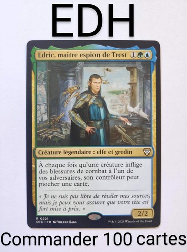 Mtg commander deck edric - mtg,