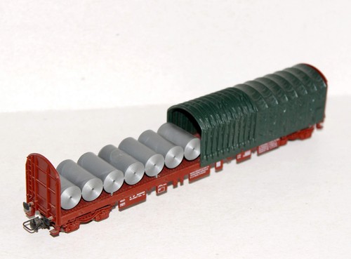 Jouef 6753 wagon plat - plat, porte