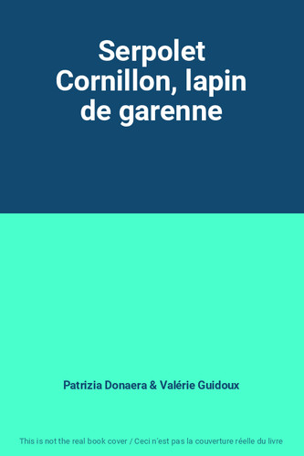 Serpolet cornillon lapin de - lapin,