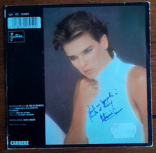 RARE SP STEPHANIE DE MONACO Dédicacé signé Grimaldi Chanson Française Années 80