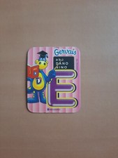 Magnet publicitaire Gervais  Alphabet Lettre E Enseignant