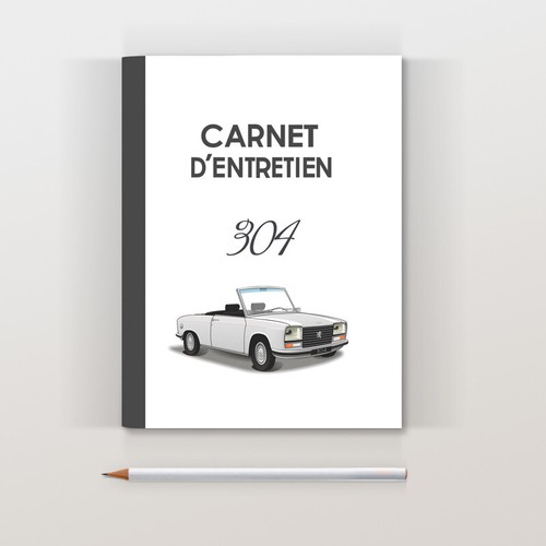 Carnet entretien peugeot 304 - d'entretien,
