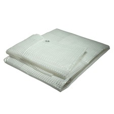 Bâche terrasse 170g/m² - bâche de protection armée transparente 4x6 m