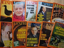 Lot N°54 de 10 anciens magazines revues L'EXPRESS de 1977