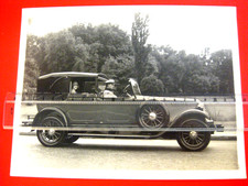 Tirage argentique d'époque: 40 cv Renault, Coupé chauffeur Million Guiet