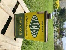 ANCIEN BIDON D'HUILE MOTEUR