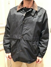 *** VESTE KWAY NOIRE COL