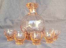 Service à liqueur Art Déco