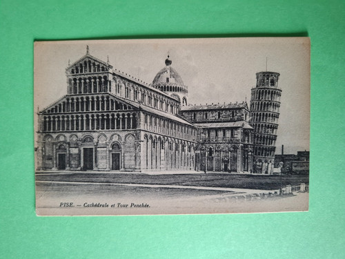 Carte postale italie - pf, pise