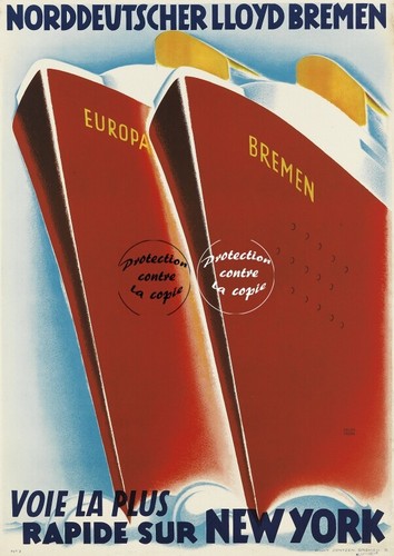 Europa paquebot rf605 poster - rf605,