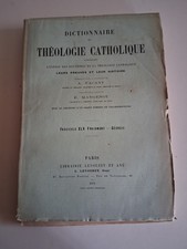 DICTIONNAIRE DE THEOLOGIE CATHOLIQUE  Fasc 45 FROIDMONT - GEORGIE