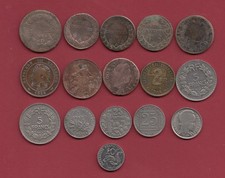 France lot de 16 pièces à identifier  - dans l 'état