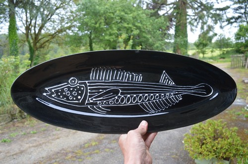 Grand plat navette - grand,