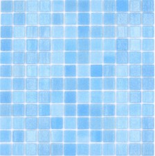 Mosaïque De Piscine En Verre