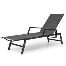 Chaise Longue en Rotin Chaise