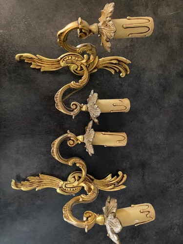 Paires applique bronze - applique, en