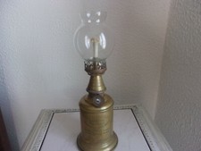 LAMPE PIGEON ANCIENNE TRES BON ETAT  -  avec son verre d'origine 