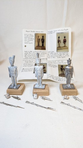 Lot soldats plomb cimier - 3,