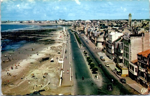 Les sables olonne carte - d'olonne,