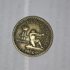 1 Franc Louis II De Monaco 1924 Crédit Foncier