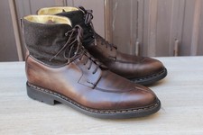 BOOTS BOTTINES HESCHUNG "GINKGO" CUIR 8 / 41,5 SUPER ETAT WOMEN'S SHOES 750€