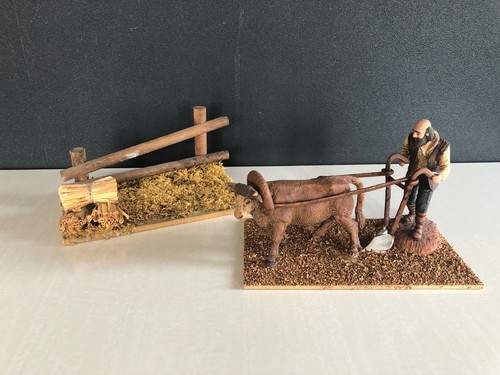 Lot maquettes diorama ferme - ,