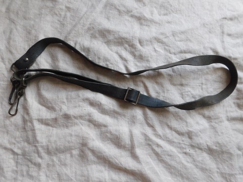 Brelage cuir noir - cuir, pour