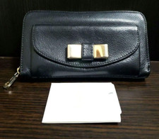 Portefeuille long noir Chloe