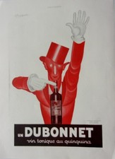 Publicité dubonnet par - publicité,