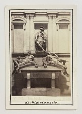 Giorgio Sommer, Florence, Italie, Tombeau de Lorenzo de Médicis, CDV