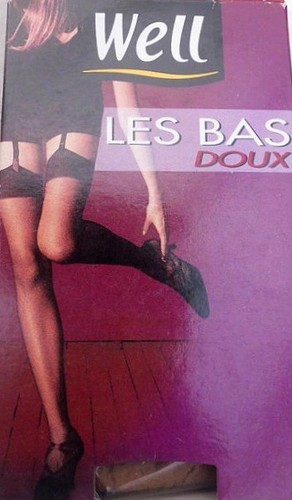 Bas doux jarretelle well 18d - doux,