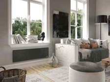 Radiateur électrique connecté THERMOR Ovation 3 Plinthe 1500 W gris ardoise