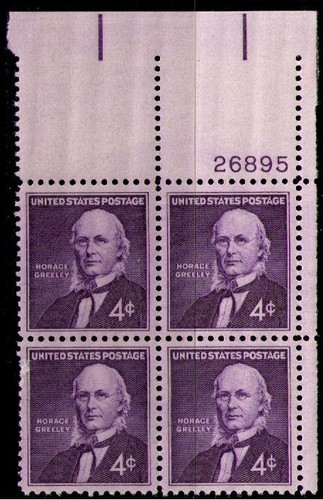 Usa 1177 mnh - mnh, plaque