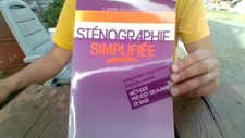 STENOGRAPHIE SIMPLIFIEE, METHODE Prevost Delaunay de base
