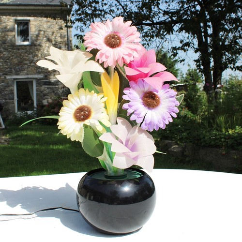 Lampe grosses fleurs à - à,