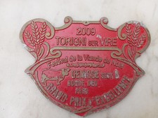 GRANDE PLAQUE DE CONCOURS