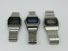Vintage Lot 3X LCD Watches 2