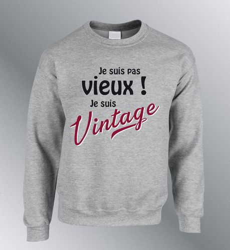 Sweat shirt suis pas - shirt,